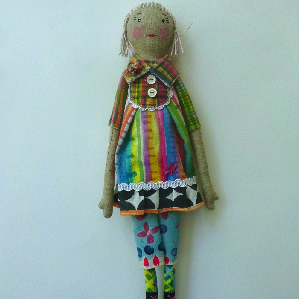 Luma, art doll — Sarah Campbell Designs